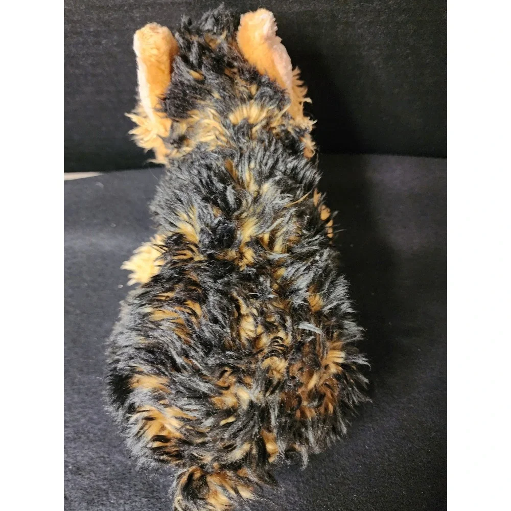 Webkinz Yorkshire Terrier Plush Ganz Tan Black Yorkie Dog Stuffed Animal NO CODE